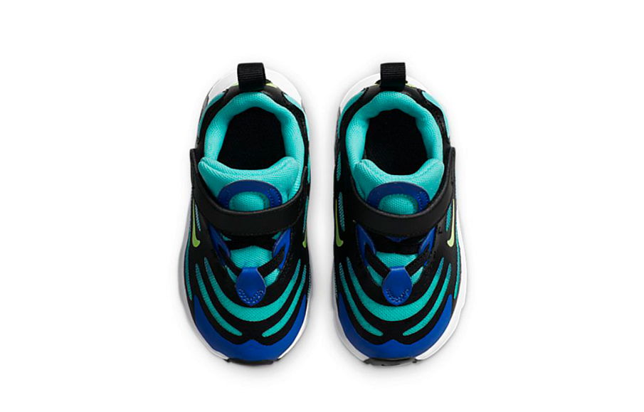 Фото № 4 с приближением к товару «‎(TD)Nike Air Max Exosense BlackBlueGreen»