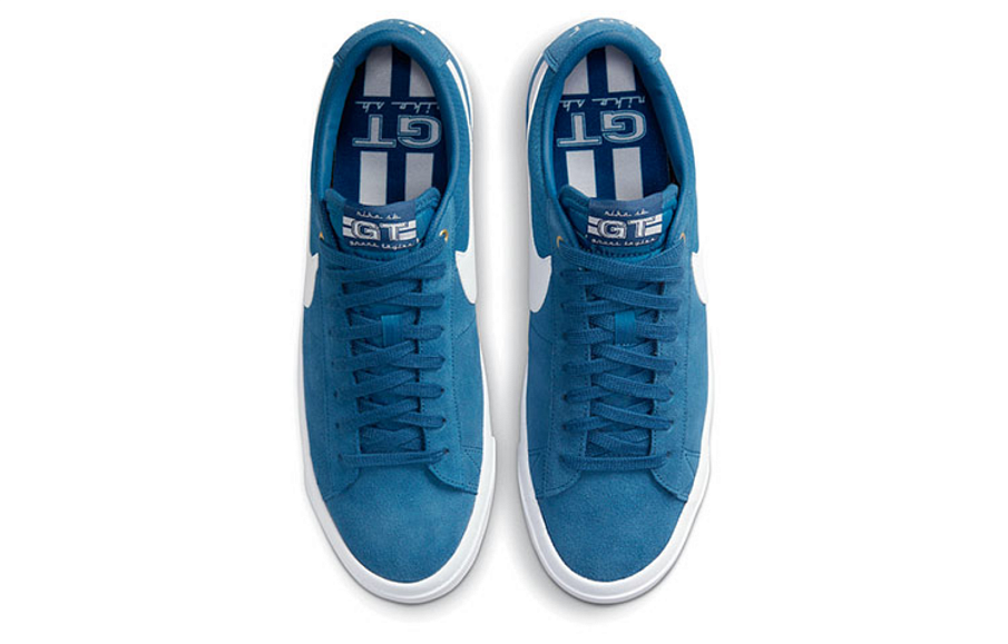 Фото № 3 с приближением к товару «‎Nike SB Blazer Low GT BlueWhite»