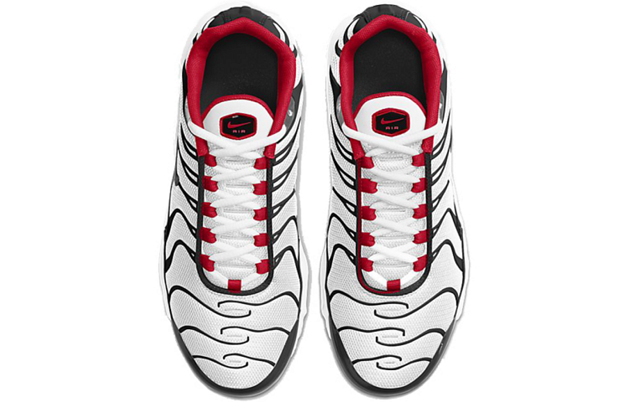 Фото № 4 с приближением к товару «‎Nike Air Max Plus (GS) BlackWhiteRed»