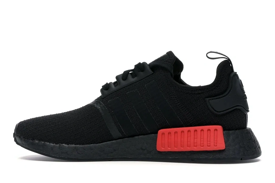 Фото № 5 с приближением к товару «‎adidas NMD R1 Core Black Lush Red»