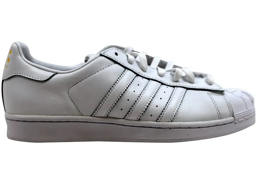Фото № 1 с приближением к товару «‎adidas Superstar Pharrell Supershell White/Yellow»