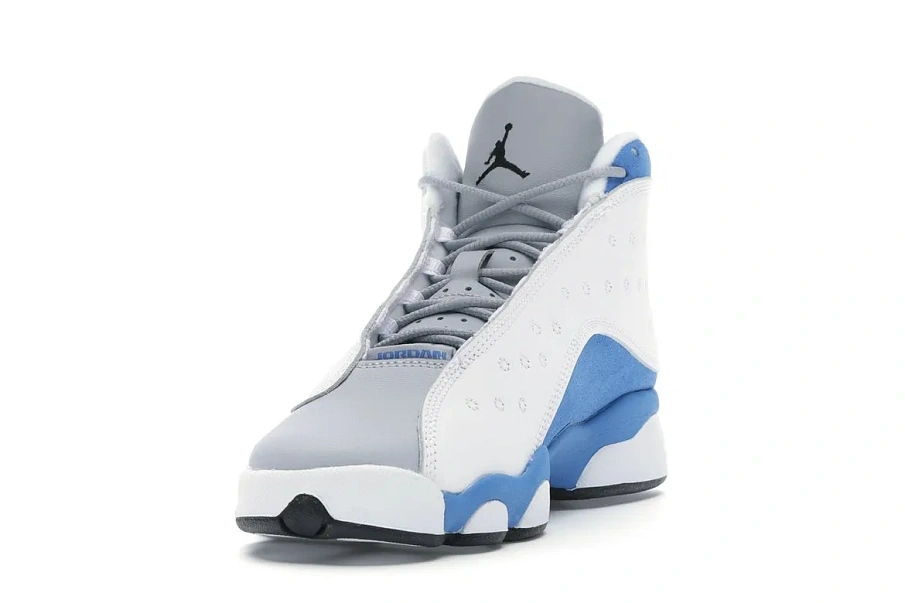 Фото № 4 с приближением к товару «‎Jordan 13 Retro White Italy Blue »