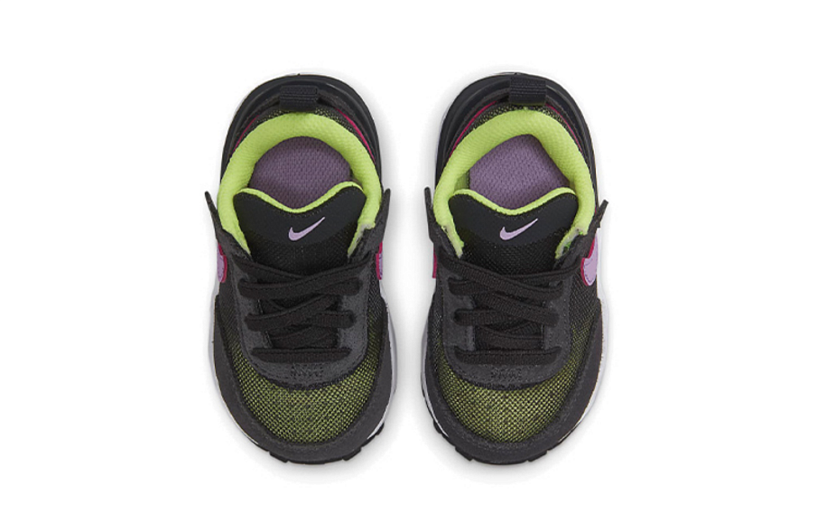 Фото № 4 с приближением к товару «‎(TD) Nike Waffle One Running Shoes BlackGreenPurple»