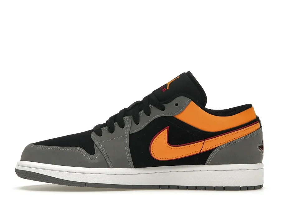 Фото № 3 с приближением к товару «‎Jordan 1 Low SE Light Graphite Vivid Orange»