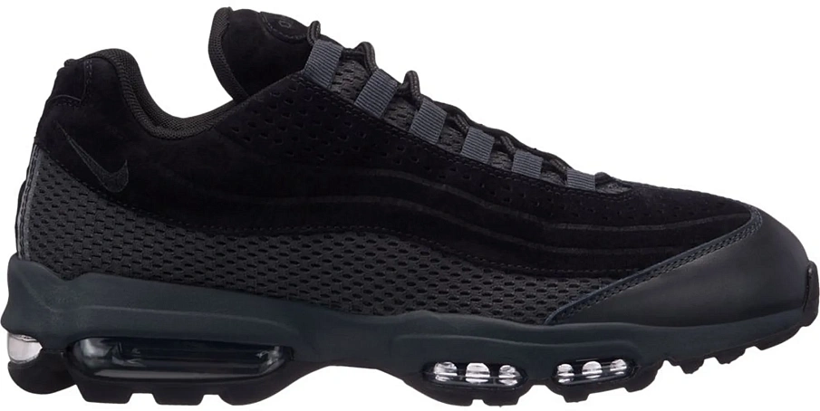 Фото № 1 с приближением к товару «‎Nike Air Max 95 Ultra Premium Breathe Triple Black»