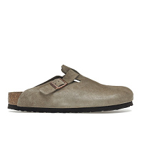 Фото № 1 с приближением к товару «‎Birkenstock Boston Soft Footbed Suede Taupe»