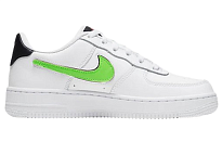 Фото № 2 с приближением к товару «‎Nike Air Force 1 Low Removable Swoosh White Green»