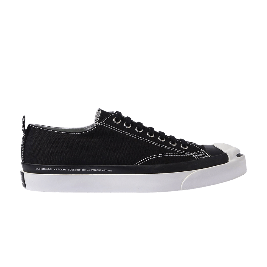 Фото № 1 с приближением к товару «‎Fragment Design x Various Artists x Converse Jack Purcell 1935 Low Black (00004-10000FDXVAX-BLAC)»