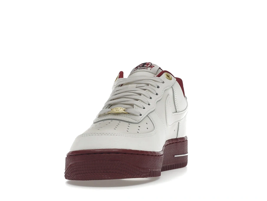 Фото № 2 с приближением к товару «‎Nike Air Force 1 Low 07 SE 40th Anniversary Edition Sail Team Red »