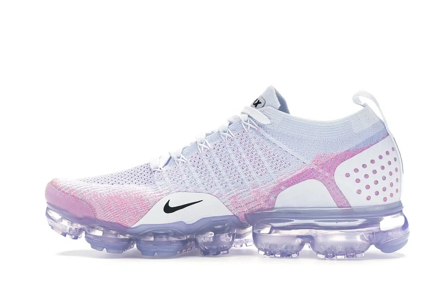 Фото № 5 с приближением к товару «‎Nike Air VaporMax 2 White Hydrogen Blue »
