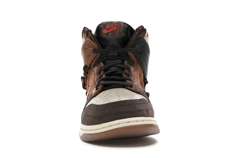 Фото № 2 с приближением к товару «‎Nike Dunk High Bodega Legend Fauna Brown»
