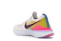 Фото № 6 с приближением к товару «‎Nike Epic React Flynit 1 White Pink Blast Citron»