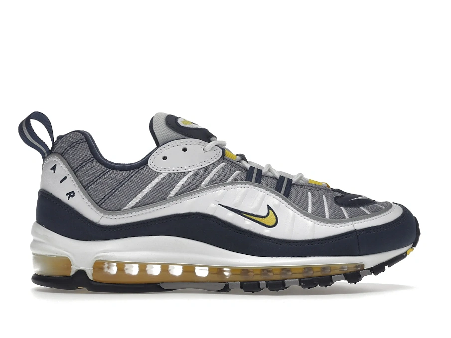 Фото № 1 с приближением к товару «‎Nike Air Max 98 Tour Yellow Grey»