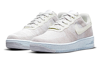 Фото № 3 с приближением к товару «‎Nike Air Force 1 Crater Flyknit (GS) BeigeWhiteBlue»