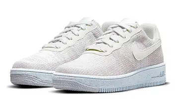 Nike Air Force 1 Crater Flyknit (GS) BeigeWhiteBlue (DH3375-101) - 3