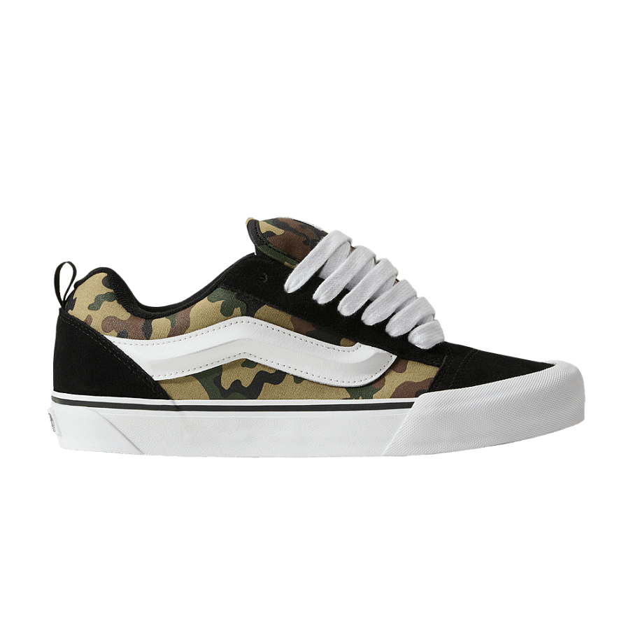 Фото № 1 с приближением к товару «‎Vans Knu-Skool Black Green Camo»