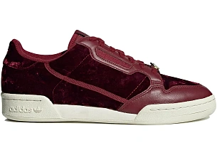 adidas Continental 80 Collegiate Burgundy Velvet