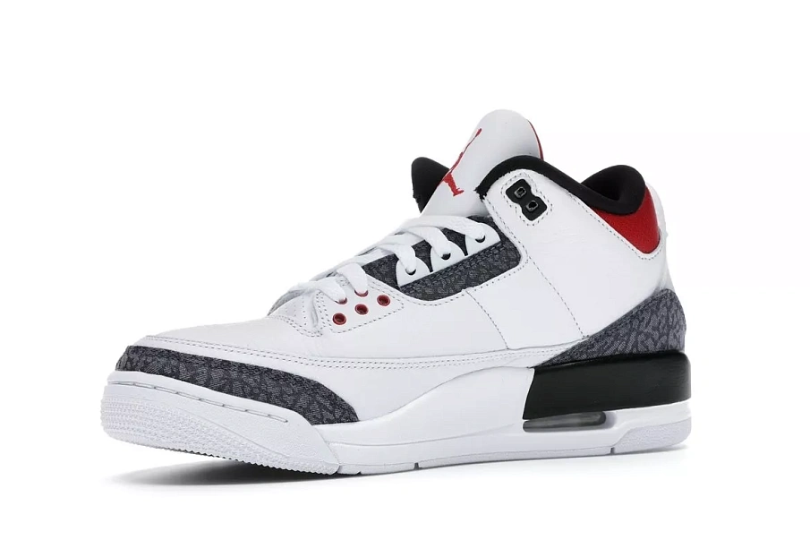 Фото № 4 с приближением к товару «‎Jordan 3 Retro SE Fire Red Denim (2020)»