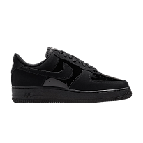 Фото № 1 с приближением к товару «‎Nike Women's Air Force 1 07 SE Black Metallic Silver»