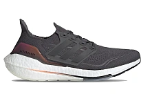 Фото № 1 с приближением к товару «‎adidas Ultra Boost 21 Grey Screaming Orange»