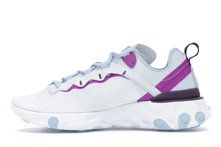 Фото № 3 с приближением к товару «‎Nike React Element 55 Football Grey Psychic Blue »