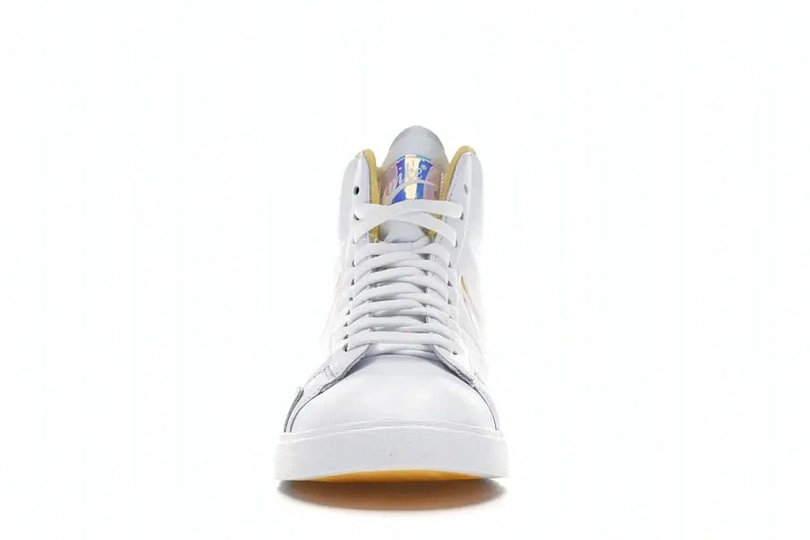 Фото № 2 с приближением к товару «‎Nike Blazer Mid White Topaz Gold »