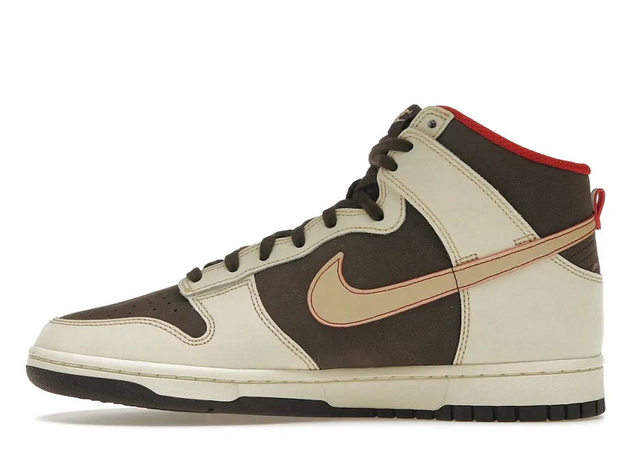 Фото № 3 с приближением к товару «‎Nike Dunk High SE Baroque Brown»