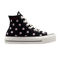 Фото № 1 с приближением к товару «‎Converse Women's Chuck Taylor All Star Lift Platform High Polka Dots»