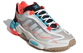 adidas originals Ozweego Pure Shoes WhiteBlackRed - 4