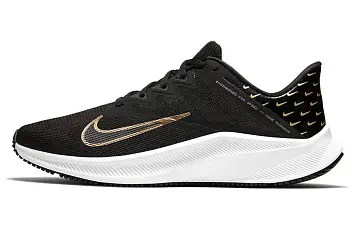 Women Nike Quest 3Premium Black Gold - 1
