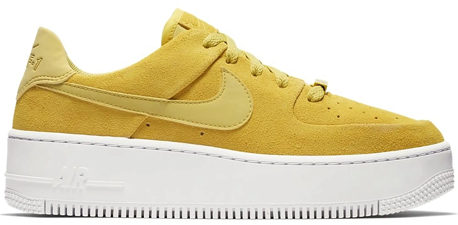 Фото № 1 с приближением к товару «‎Nike Air Force 1 Sage Low Celery »
