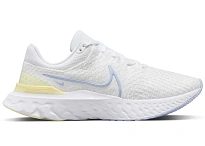 Фото № 1 с приближением к товару «‎Nike React Infinity Run Flyknit 3 White Violet Citron Tint »