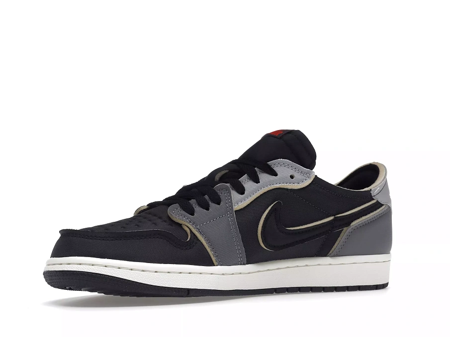 Фото № 3 с приближением к товару «‎Jordan 1 Low OG EX Black Smoke Grey»