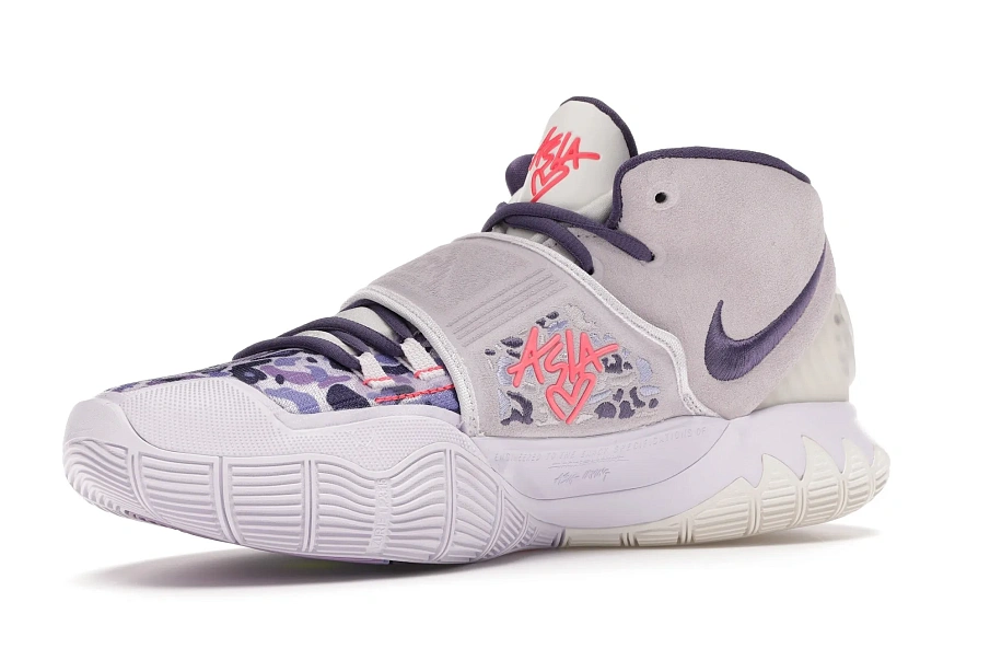 Фото № 3 с приближением к товару «‎Nike Kyrie 6 Asia Grey»