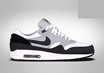 Фото № 1 с приближением к товару «‎Nike Air Max 1 Essential Dark »