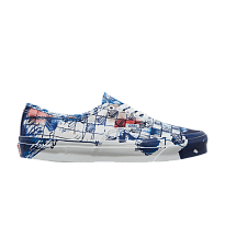 Фото № 1 с приближением к товару «‎Connor Tingley x Vans OG Authentic LX Checkerboard - White Blue»