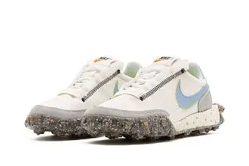 Nike Waffle Racer Crater WMNS WhiteGreyBlue - 3