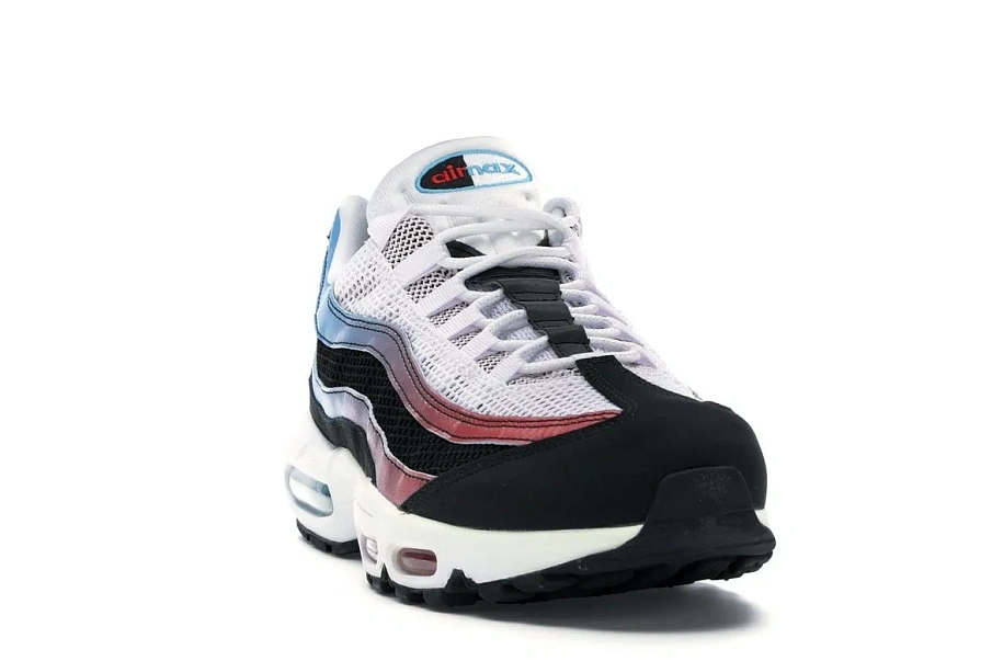 Фото № 3 с приближением к товару «‎Nike Air Max 95 Blue Red Gradient»