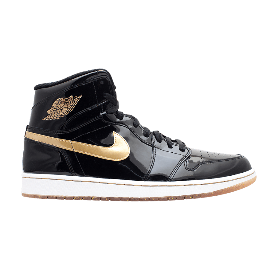 Фото № 1 с приближением к товару «‎Air Jordan 1 Retro High OG Sample Metallic Gold»