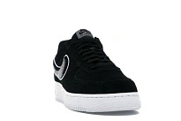 Фото № 2 с приближением к товару «‎Nike Air Force 1 Low 3D Chenille Swoosh Black Cool Grey»