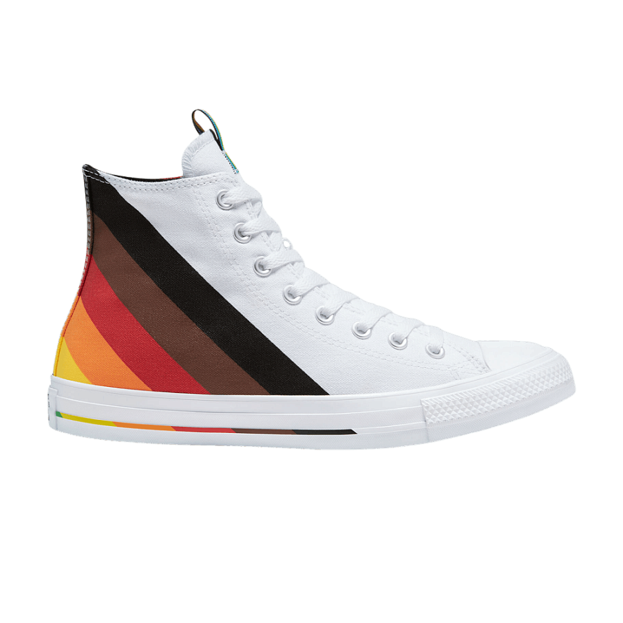 Фото № 1 с приближением к товару «‎Converse Chuck Taylor All Star High Pride - White»