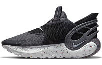 Фото № 1 с приближением к товару «‎Nike Glide FlyEase Sneakers BlackGrey»