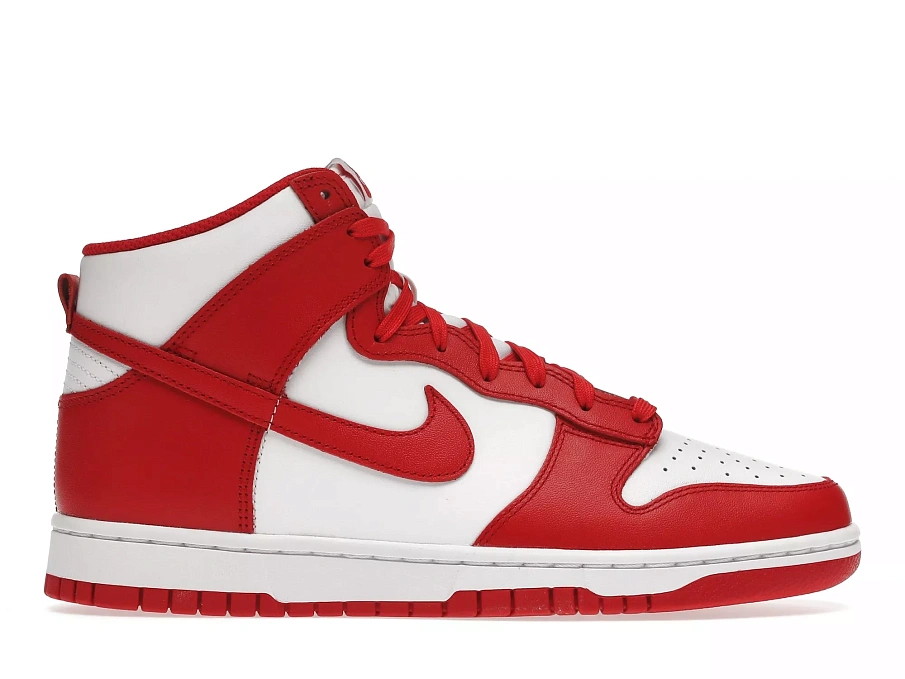 Фото № 1 с приближением к товару «‎Nike Dunk High Championship White Red»
