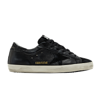 Фото № 1 с приближением к товару «‎Golden Goose Women's Superstar Black Glitter Heel»
