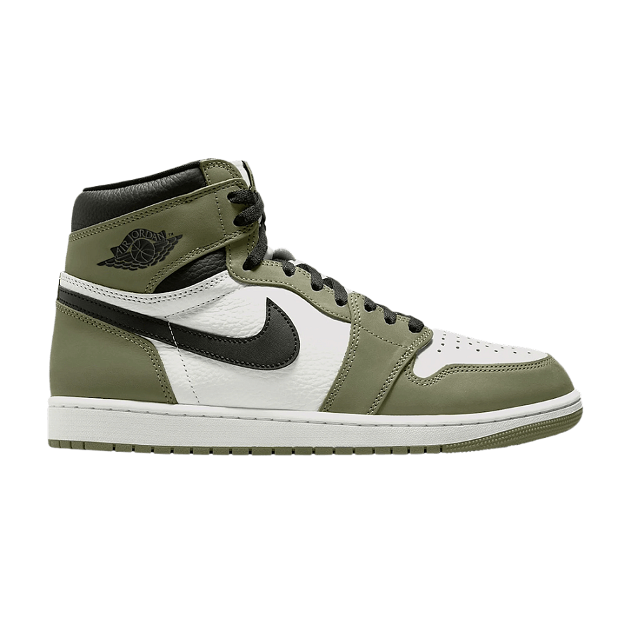 Фото № 1 с приближением к товару «‎Air Jordan 1 Retro High OG Medium Olive»