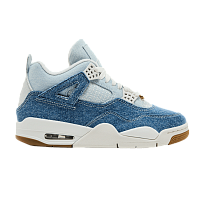 Фото № 1 с приближением к товару «‎Women's Air Jordan 4 Retro TEX Worn Blue Denim»