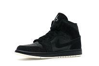 Фото № 3 с приближением к товару «‎Jordan 1 Mid Glitter Black »