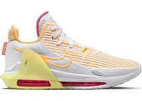 Фото № 1 с приближением к товару «‎Nike LeBron Witness 6 Light Melon Orange»