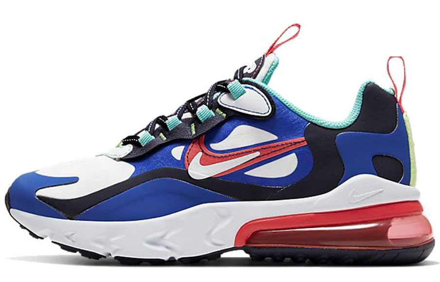 Фото № 1 с приближением к товару «‎Nike Air Max 270 React (GS) WhiteBlueRed»