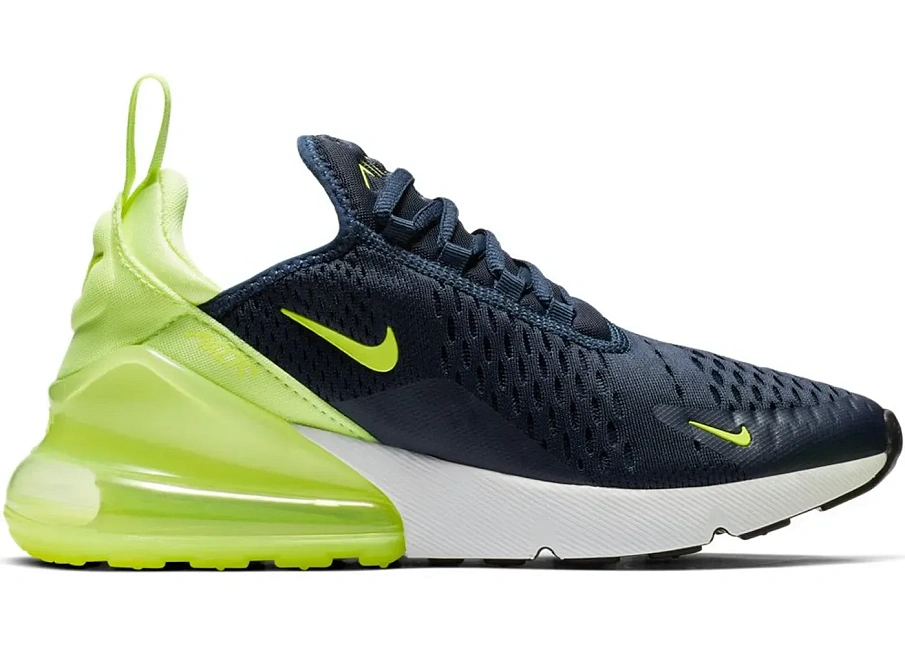 Фото № 1 с приближением к товару «‎Nike Air Max 270 Obsidian Volt Glow »
